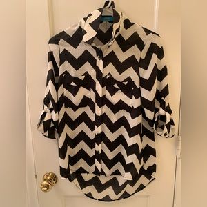 Chevron blouse